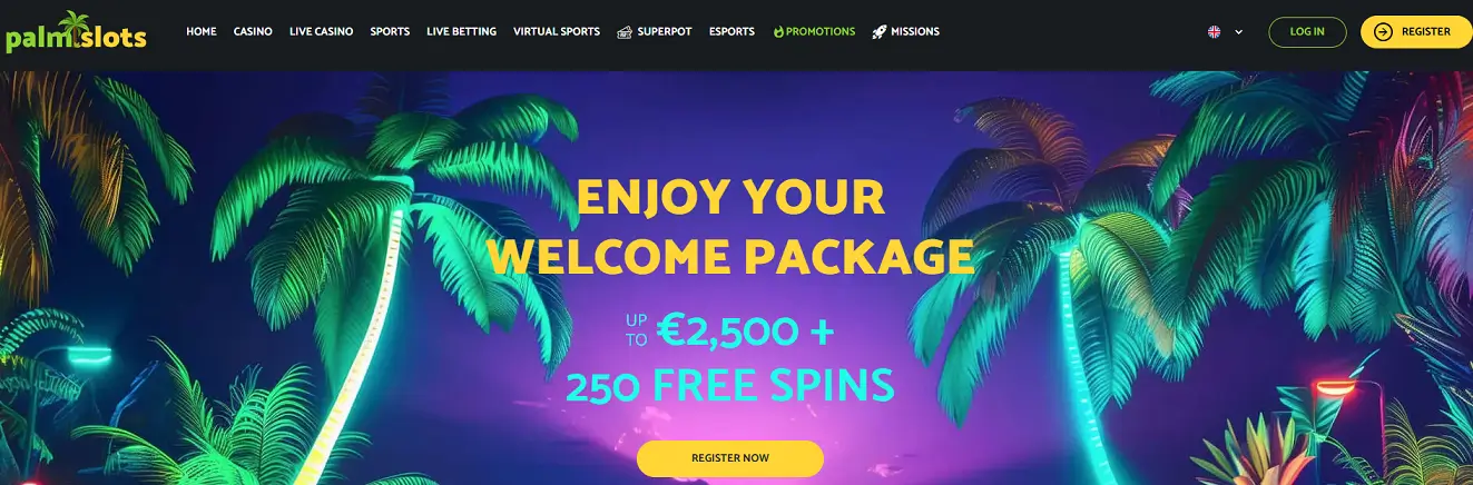 Palm Slots Online Casino site
