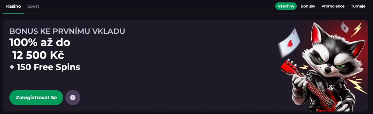 Rockyspin Casino promo akce